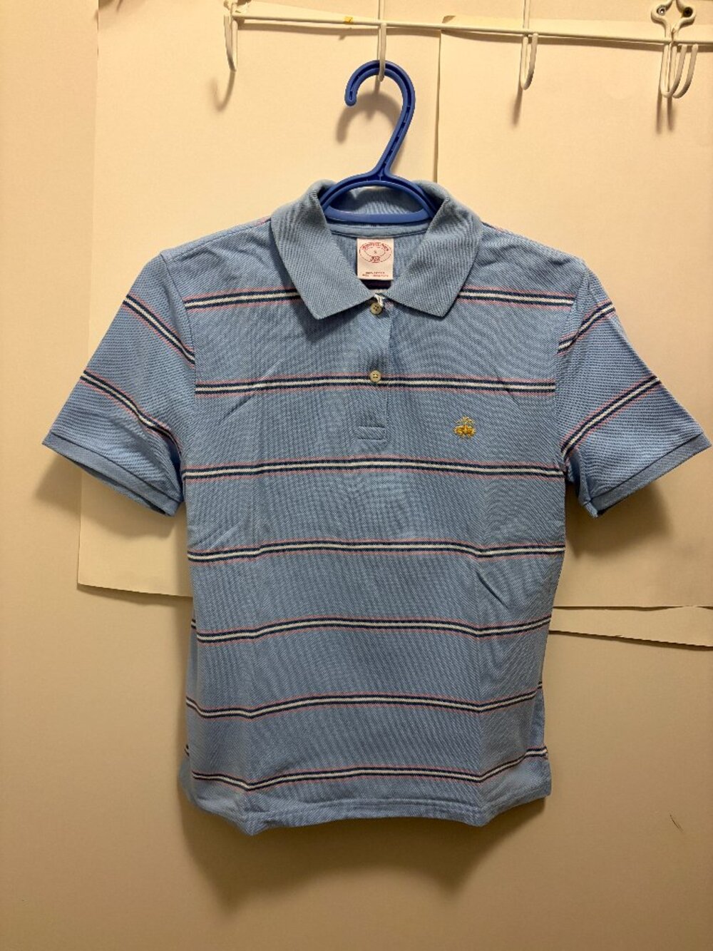 Brooks Brothers Women Blue Golf T-Shirt